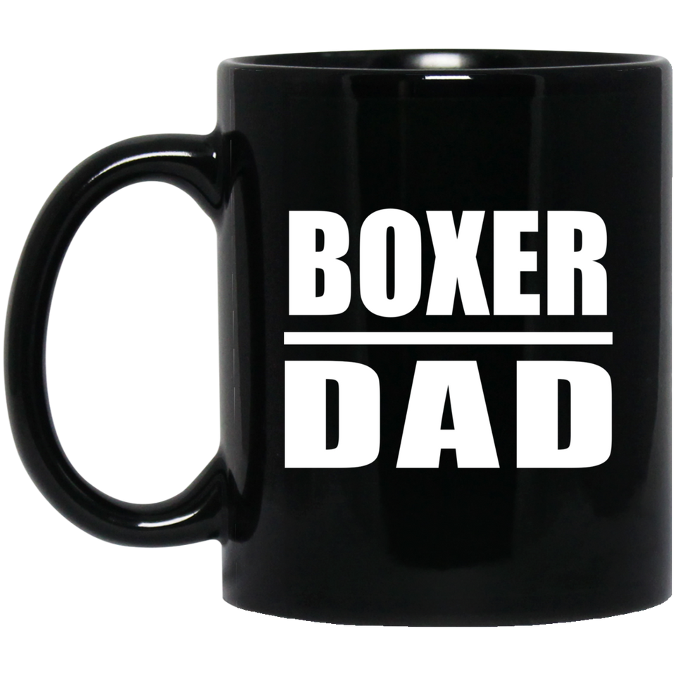 Boxer Dad - 11oz Coffee Mug Black