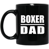 Boxer Dad - 11oz Coffee Mug Black