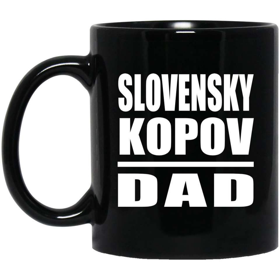 Slovensky Kopov Dad - 11oz Coffee Mug Black