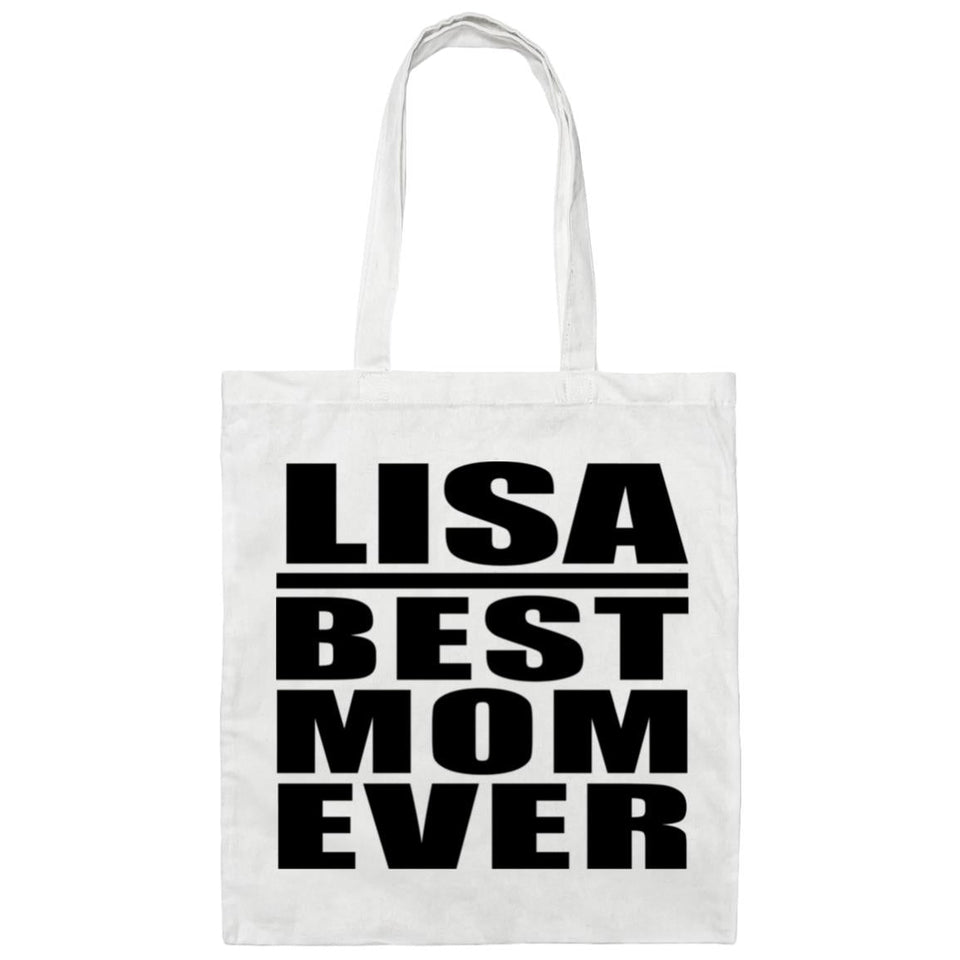 Lisa Best Mom Ever - Tote Bag White
