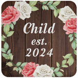 Child Established Est. 2024 - Drink Coaster A