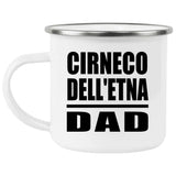 Cirneco Dell'etna Dad - 12oz Camping Mug