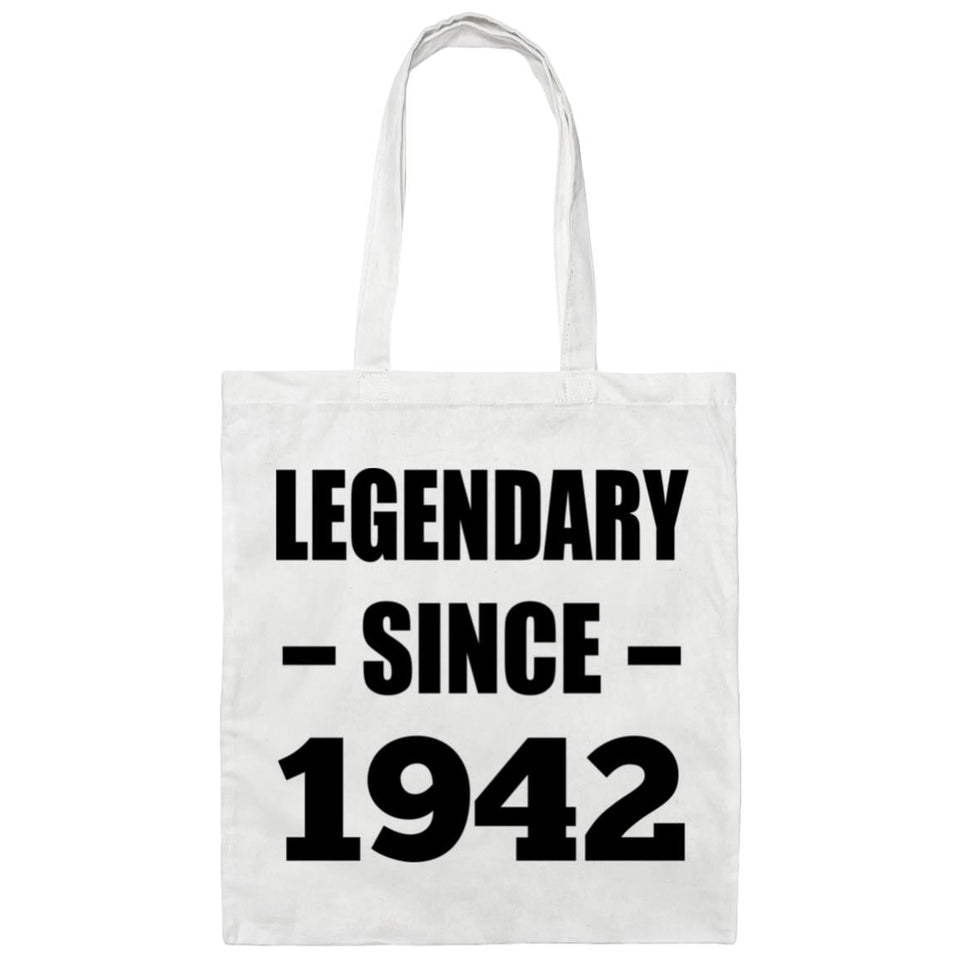 82nd Birthday Legendary Since 1942 - Tote Bag White