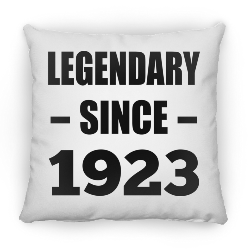 101st Birthday Legendary Since 1923 - Throw Pillow
