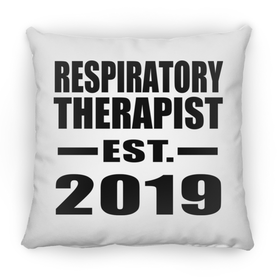Respiratory Therapist Established EST. 2019 - Throw Pillow