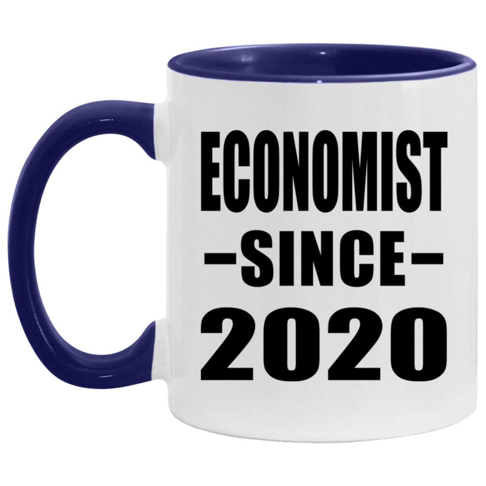 Economist Since 2020 - 11oz Accent Mug Purple