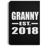 Granny Established EST. 2018 - Canvas Portrait