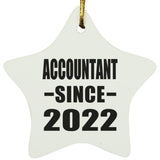Accountant Since 2022 - Star Ornament