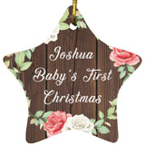Joshua Baby's First Christmas - Star Ornament A