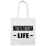 Mathematician Life - Tote Bag White