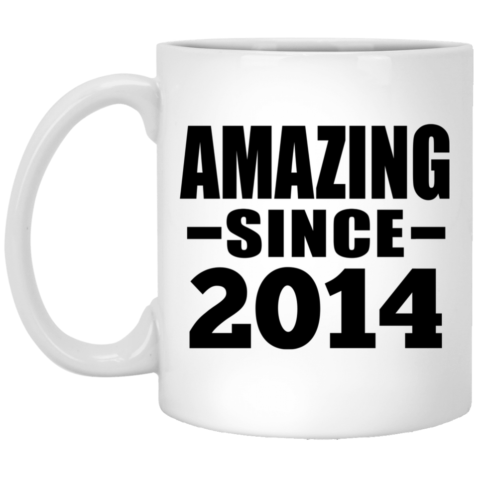 10th Birthday Amazing Since 2014 - 11 Oz Coffee Mug