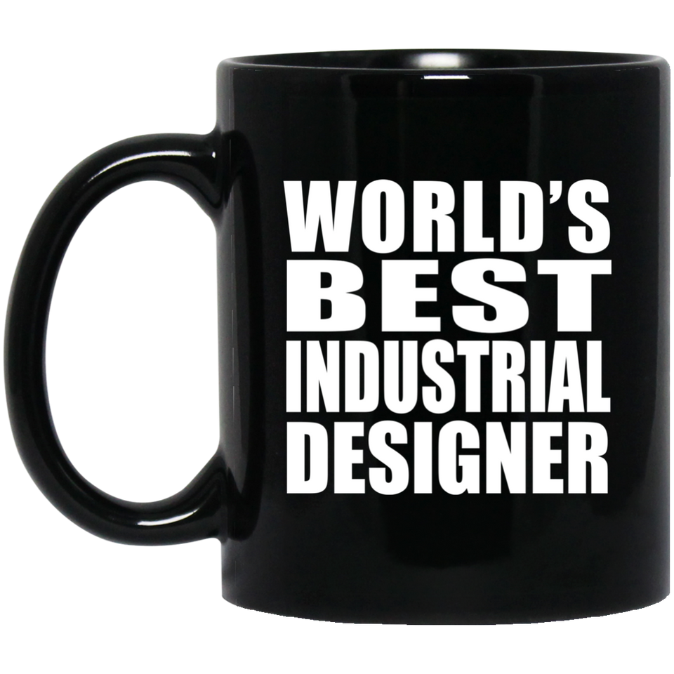 World's Best Industrial Designer - 11 Oz Coffee Mug Black