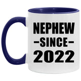 Nephew Since 2022 - 11oz Accent Mug Purple