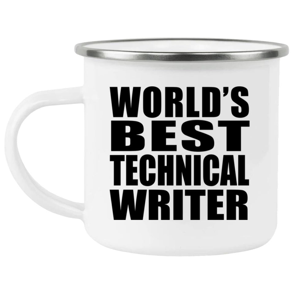 World's Best Technical Writer - 12oz Camping Mug