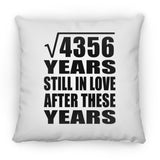 66th Anniversary Square Root of 4356 Years Still In Love - Throw Pillow