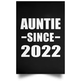 Auntie Since 2022 - Poster Portrait