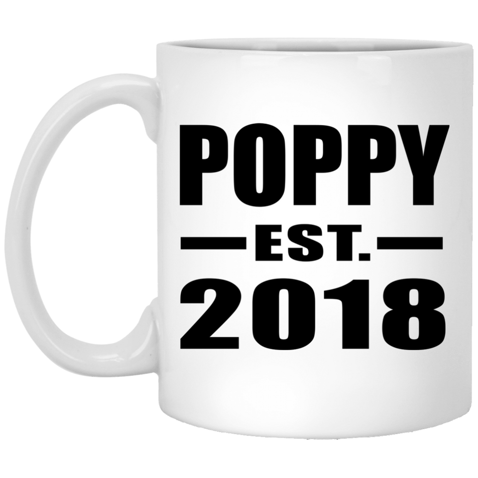 Poppy Established EST. 2018 - 11 Oz Coffee Mug