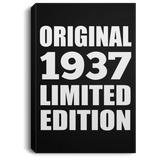 87th Birthday Original 1937 Limited Edition - Canvas Portrait