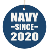 Navy Since 2020 - Circle Ornament