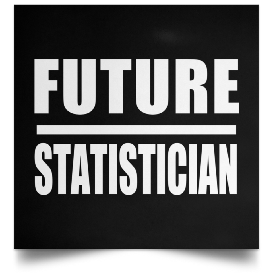 Future Statistician - Poster Square