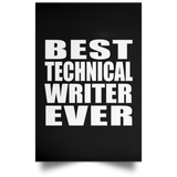 Best Technical Writer Ever - Poster Portrait