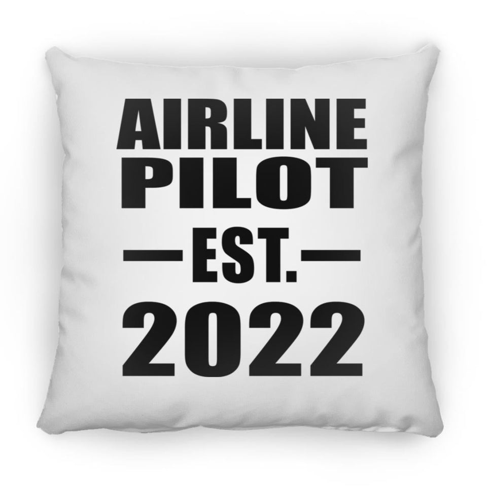 Airline Pilot Established EST. 2022 - Throw Pillow