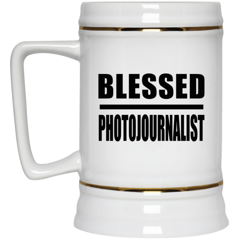 Blessed Photojournalist - Beer Stein