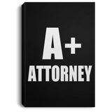 A+ Attorney - Canvas Portrait