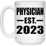 Physician Established EST. 2023 - 15oz Coffee Mug