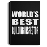 World's Best Building Inspector - Canvas Portrait