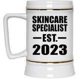 Skincare Specialist Established EST. 2023 - Beer Stein