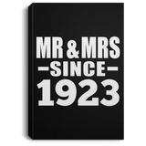 101st Anniversary Mr & Mrs Since 1923 - Canvas Portrait