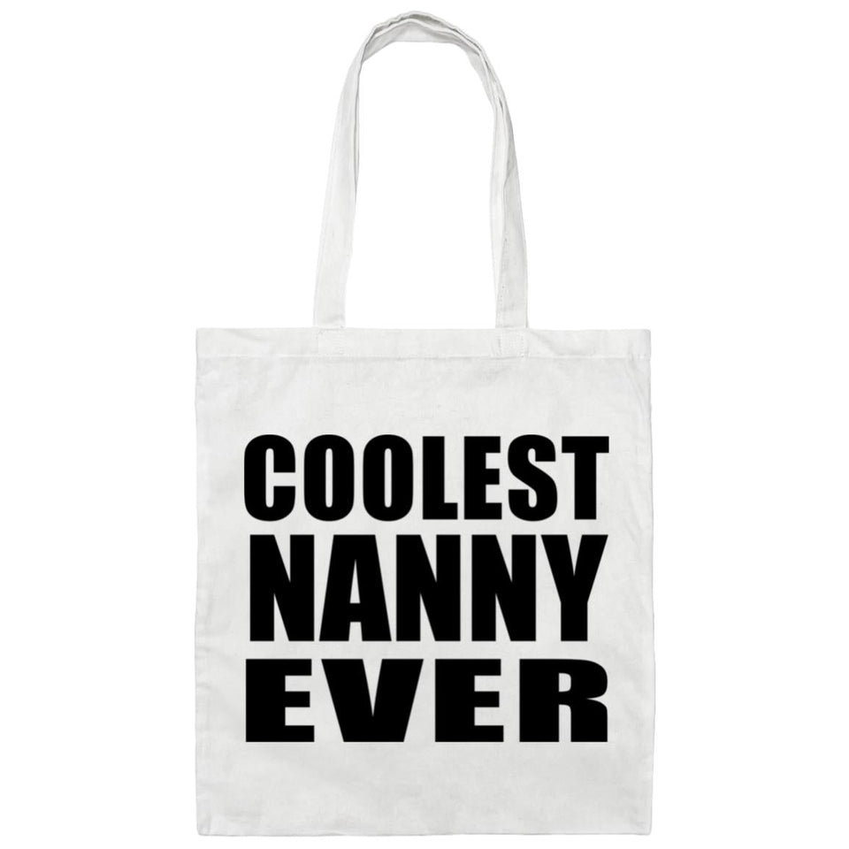 Coolest Nanny Ever - Tote Bag White