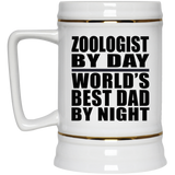 Zoologist By Day World's Best Dad By Night - Beer Stein