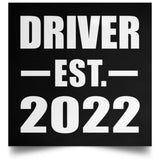Driver Established EST. 2022 - Poster Square
