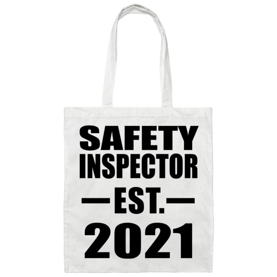 Safety Inspector Established EST. 2021 - Tote Bag White