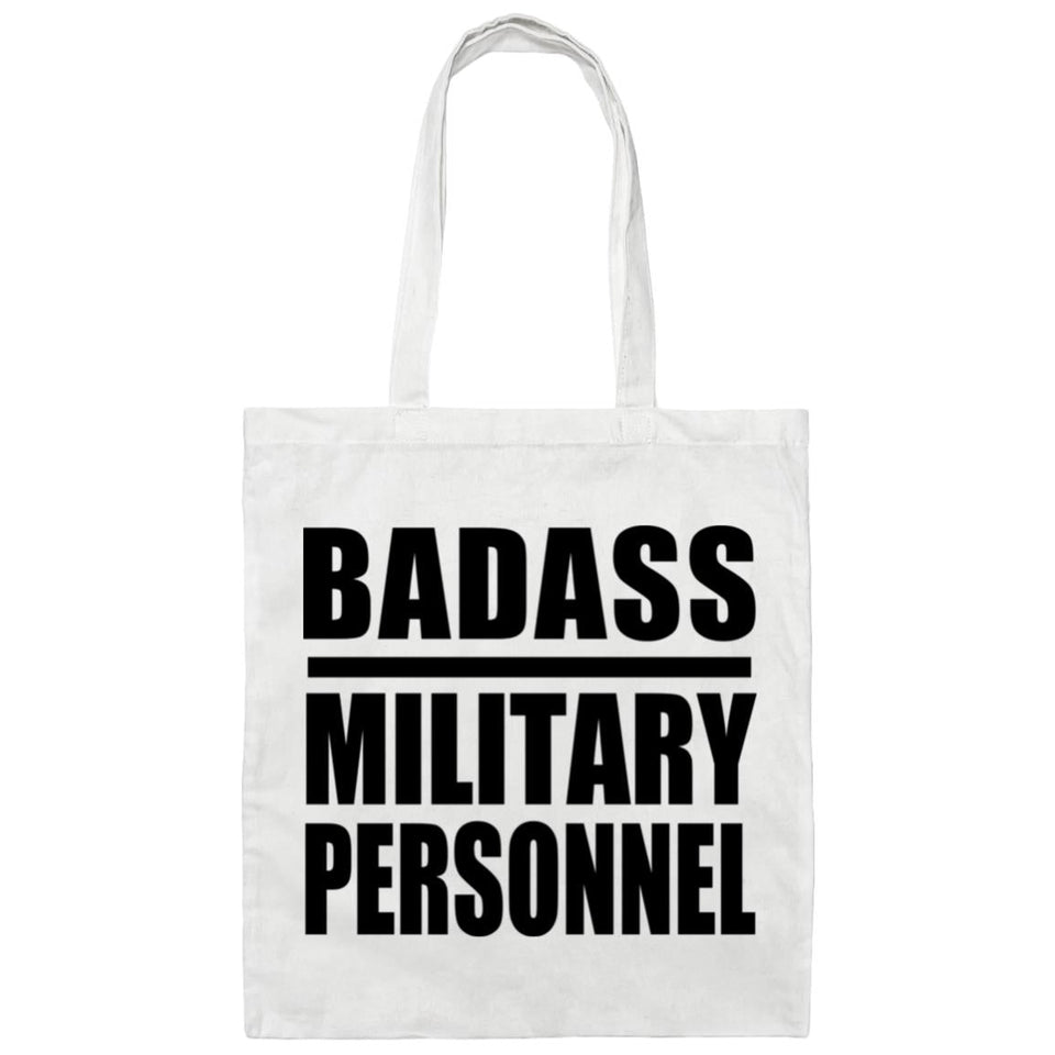 Badass Military Personnel - Tote Bag White