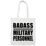 Badass Military Personnel - Tote Bag White