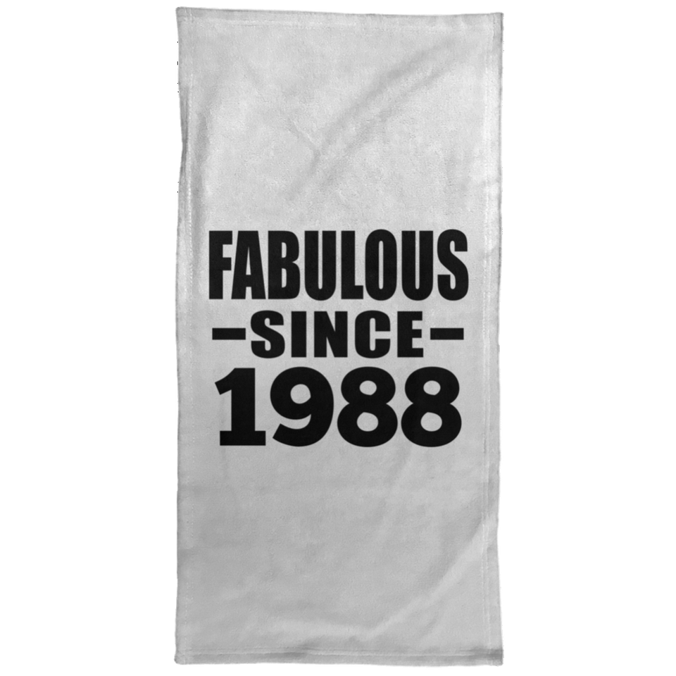 36th Birthday Fabulous Since 1988 - Hand Towel