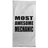 Most Awesome Mechanic - Hand Towel