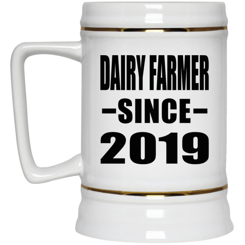 Dairy Farmer Since 2019 - Beer Stein