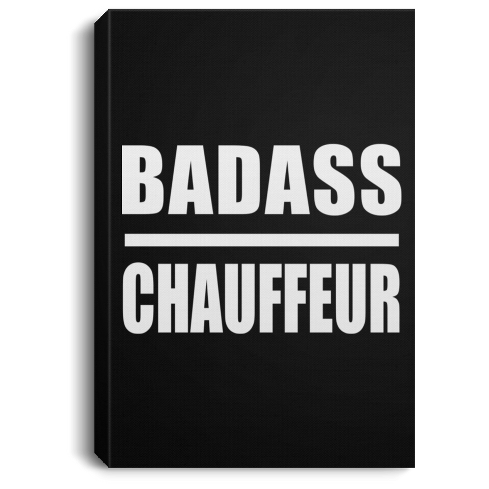 Badass Chauffeur - Canvas Portrait