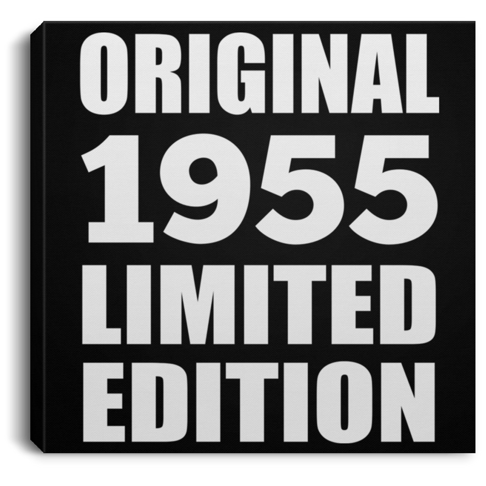 69th Birthday Original 1955 Limited Edition - Canvas Square