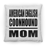 American English Coonhound Mom - Throw Pillow