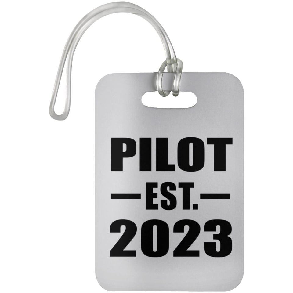 Pilot Established EST. 2023 - Luggage Bag Tag