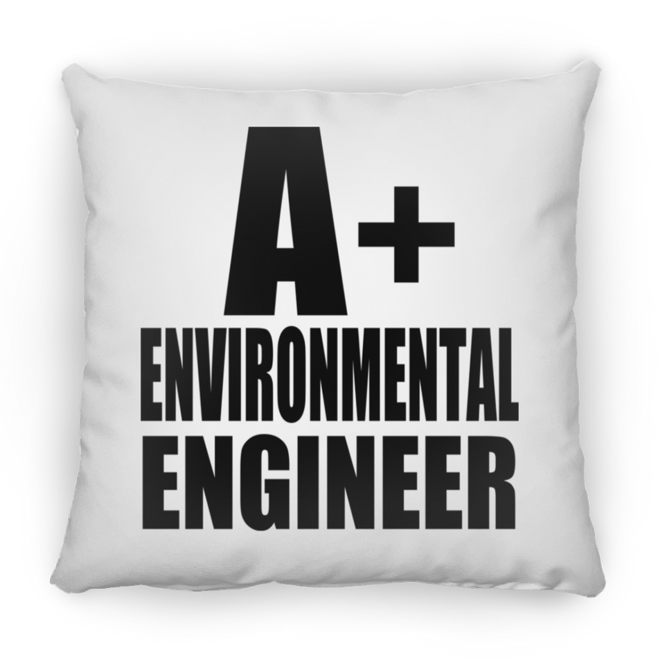 A+ Environmental Engineer - Throw Pillow
