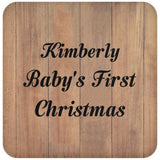 Kimberly Baby's First Christmas - Drink Coaster C