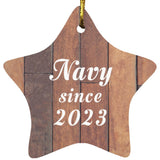 Navy Since 2023 - Star Ornament E