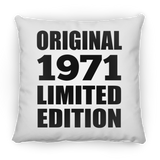 53rd Birthday Original 1971 Limited Edition - Throw Pillow
