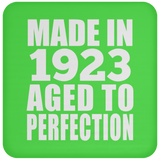 101st Birthday Made In 1923 Aged to Perfection - Drink Coaster